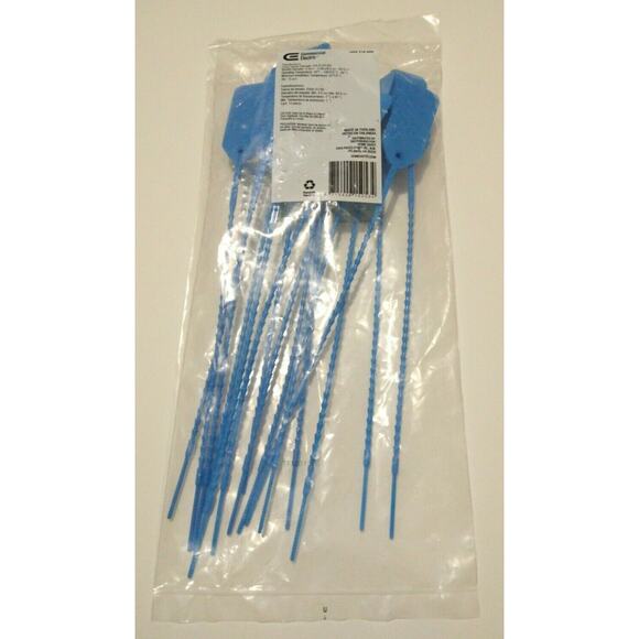 Commercial Electric 11" Security Seal Strap Zip Ties Nylon Tamper Proof, 15 Pack - Picture 6 of 9